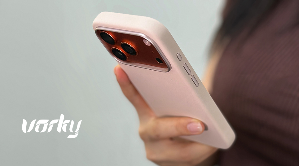 Premium cover for iPhone 17 Pro Max, shockproof, lightweight, full edge coverage against scratches.
